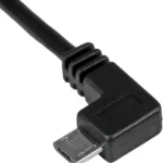 Cable 0.5M Micro USB Acodado A Izquierda Para Smartphones