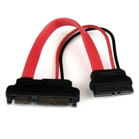 Cable 15Cm Adaptador Slim Line SATA A SATA Con Corriente .
