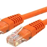 Cable 15.2M Gigabit Ethernet Red Cat6 Utp RJ45 Moldeado Naran.a