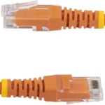 Cable 15.2M Gigabit Ethernet Red Cat6 Utp RJ45 Moldeado Naran.a