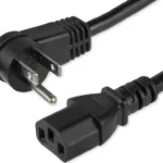 Cable De 4.5M De Alimentacion Acodado Nema 5-15P A C13 De Pc