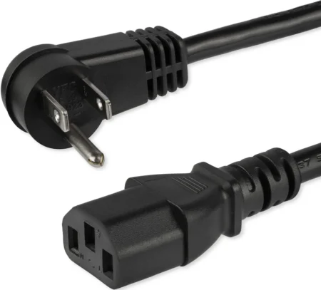 Cable De 3M De Alimentacion Plano Nema 5-15P A C13 Para Pc