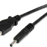 Cable Adaptador Alimentacion 90Cm USB A Coaxial Tipo H 5V DC .
