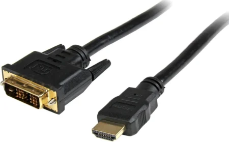 Cable Adaptador HDMI A DVI-D 9.1M Single Link Mono Enlace .