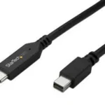 Cable Adaptador 1.8M USB-C A Mini Displayport 4K60 Negro