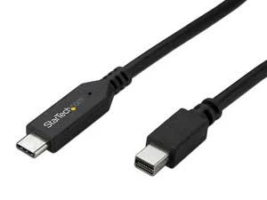 Cable Adaptador 1.8M USB-C A Mini Displayport 4K60 Negro