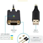 Cable Adaptador USB A Serial 30Cm - Ret Com - Rs232 - Ftdi