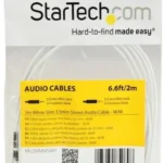 Cable 2M Audio Estereo 3.5Mm Minijack Plug Macho Macho .