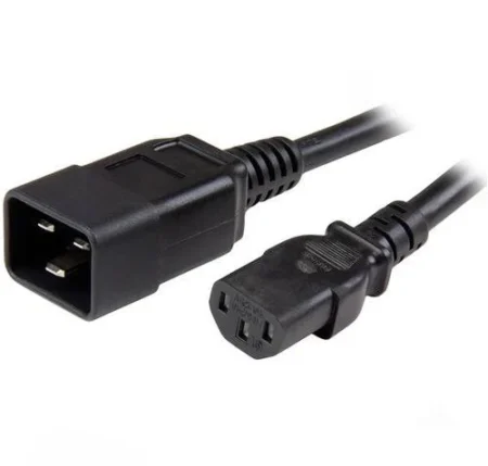 Cable De 1.8M C13 A C20 Servicio Pesado Corriente Pc