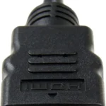 Cable HDMI De Alta Velocidad 50Cm 2X HDMI Macho Negro .