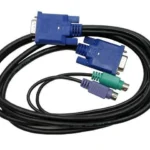 Cable Kvm 1.8M Ultra Delgado VGA Ps2 Hd15 Macho A Macho .