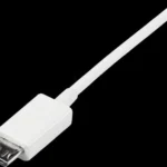 Cable 2M Micro USB B A USB A Adaptador Blanco Telefono .