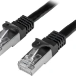 Cable 3M De Red Cat6 Ethernet Gigabit Blindado Sftp Negro .