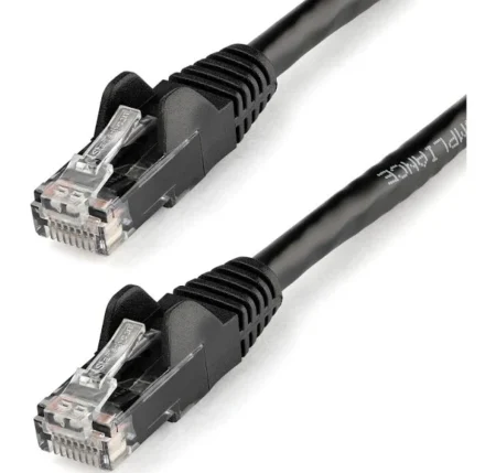 Cable De Red Ethernet 5M Cat6 RJ45 Snagless Gigabit Negro