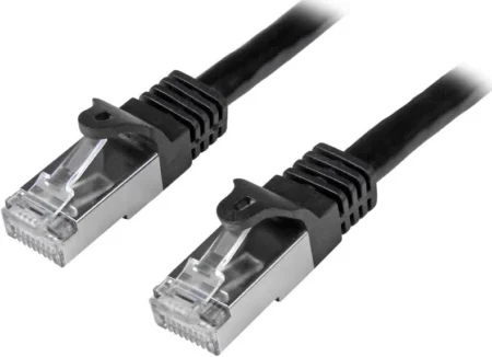 Cable De Red Ethernet 2M Cat6 RJ45 Snagless Gigabit Negro