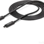 Cable 2M Thunderbolt 3 USB-C Bl Anco Compatible Displayport