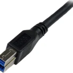 Cable USB 1M Impresora USB A USB B Acodado Angulo Derecho .