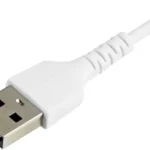 Cable USB A Lightning Negro De 15Cm Certificacion Mfi De Apple