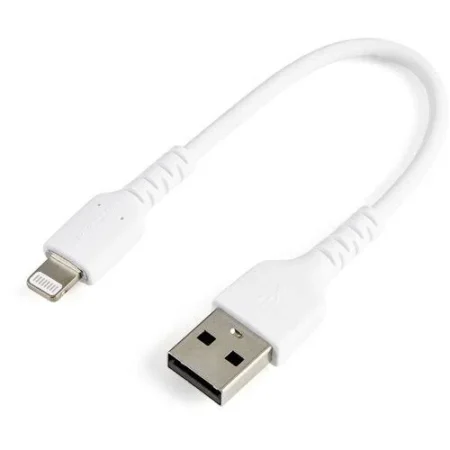 Cable USB A Lightning Negro De 15Cm Certificacion Mfi De Apple