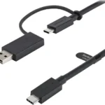 Cable USB Tipo C De 1M Con Ada Ptador USB A Para Docks Hobridas