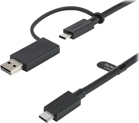 Cable USB Tipo C De 1M Con Ada Ptador USB A Para Docks Hobridas