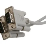 Cable VGA 1.8M Pantalla Monitor Hd15 Gris 2X Macho .