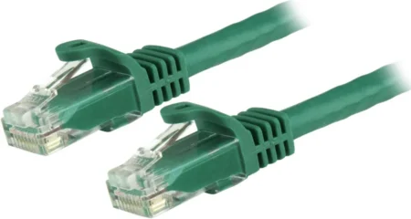 Cable 3M Verde De Red Gigabit Cat6 Ethernet RJ45 Snagless