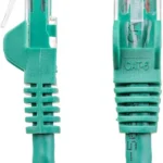 Cable Red Ethernet 50Cm Cat6 RJ45 Snagless Gigabit Negro