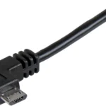 Cable De 1M Micro USB Conector Acodado A La Derecha