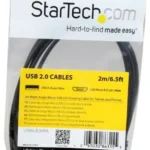 Cable De 2M Micro USB Conector Acodado A La Derecha .