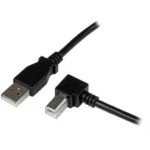 Cable De 2M Micro USB Conector Acodado A La Derecha .