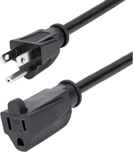 Cable Extension Alimentacion 0 9M Nema 5 15P A Nema 5 15R