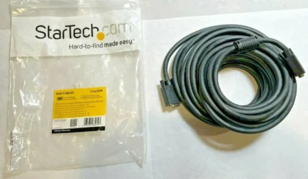 Cable 7.6M Coaxial Video VGA Alta Resolucion Monitor M A M Hd15