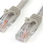Cable 2M Gris Red 100Mbps Cat5E Ethernet RJ45 Snagless