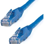 Cable De Red 0.9M Cat6 Utp RJ45 Gigabit Etl Snagless Azul .
