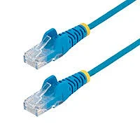 Cable 1M De Red Cat6 Sin Enganches Azul