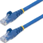 Cable Ethernet Cat 6 De 3M Lszh Patch Utp Sin Enganches Azul