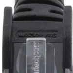 Cable Ethernet Cat 6 De 1M Lszh Patch Utp Sin Enganches Negro