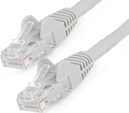 Cable 91Cm Red Utp RJ45 Cat6 Ethernet Gigabit Moldeado Blanco.