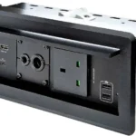 Caja De Conectividad De Mesa Juntas Modulo HDMI VGA Mini DP .