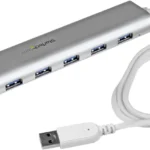 Concentrador USB 3.0 7 Puertos Hub Con Cable Incorporado .