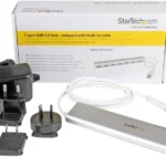 Concentrador USB 3.0 7 Puertos Hub Con Cable Incorporado .