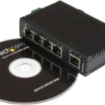 Conmutador Ethernet 5 Puertos Switch Ip30 Para Riel Din