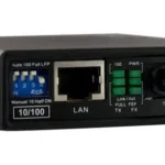 Convertidor De Medios Ethernet 10/100 A Fibra Multimodo St -2Km