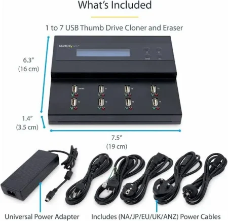 Copiador Clonador De Unidades D E Memoria Flash USB 1:15