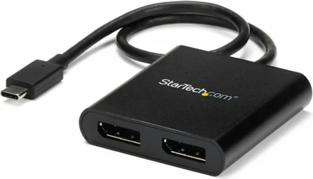 Hub Mst USB-C De 2 Puertos Displayport 1.4 Dsc – 4K 60Hz