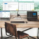 Docking Station Kvm USB-C Para 2 Laptops - 2X DP 4K 60Hz