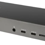 Docking Station USB-C Para 3 Monitores 5X USB Gbe Pd 100W