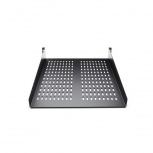 Estante Ventilado Profundi Fija 2U 22Pul 22Kg Carga Para Ra.k