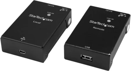 Extensor Alargador De 1 Puerto O USB 2.0 Por Cat5 O Cat6 50M